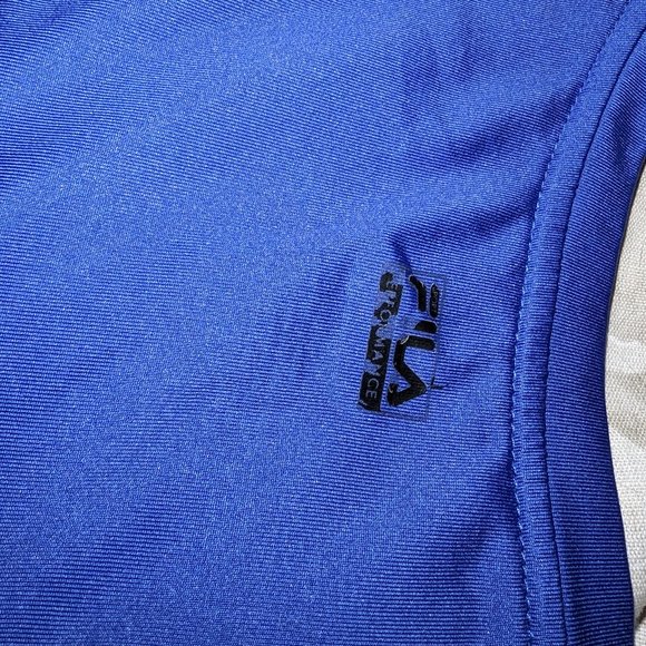 FILA workout shirt blue size M - Picture 3 of 5